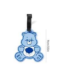 SHEIN X Care Bears Love Bear Full Body PVC Luggage Tag - Blue - View 3