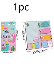 Cute Cat Shaped Design Sticky Notes - multicolor - View 13
