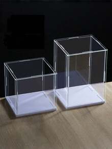 Collectible Display Box, Assembleable Transparent Acrylic Box, Alternative To Glass Display Box, Suitable For Displaying Figurines, Home Storage, And Organizing Toys - Multicolor - View 18