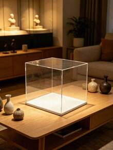 Collectible Display Box, Assembleable Transparent Acrylic Box, Alternative To Glass Display Box, Suitable For Displaying Figurines, Home Storage, And Organizing Toys - Multicolor - View 13