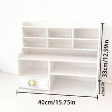 Waterproof Desktop Organizer, Desk Shelf, Mushroom-Shaped Pen Holder, Desktop Storage Rack For Students And Offices. - Multicolor - View 13