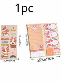 Cute Cat Shaped Design Sticky Notes - multicolor - View 10