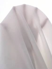SHEIN Clasi 女款圓領蕾絲拼接袖口水鑽裝飾印花優雅圓領T恤，適用於日常、度假、職場、約會 - 彩色 - 查看 3