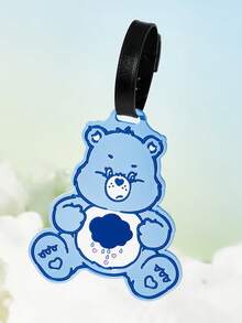 SHEIN X Care Bears Love Bear Full Body PVC Luggage Tag - Blue - View 1