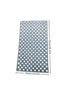 Quick Dry Non-Slip Round Shower Mat With Holes, PVC Material With Fast Drainage, Smooth Surface, Bath Accessory For Bathtub Shower Room, Ideal For Home & Hotel Modern Bathroom Decor - multicolor - View 5