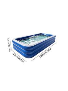 Three-Layer Thick PVC Inflatable Swimming Pool Foldable Portable, Courtyard Camping Play Water, Multi-Size Outdoor Party Holiday Gift Children's Home Swimming Pool - Glacier Secret Realm - View 9