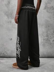 STYNVO Pantalones Joggers para Hombre - Negro - Ver 2