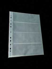 10 PCS A4 Size Korean Photo Card Binder Pages Multi Pocket Design Acid Free PP Material For Kpop Album Refill Scrapbooking Journal Supplies Now - Transparent - View 20