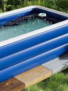 Three-Layer Thick PVC Inflatable Swimming Pool Foldable Portable, Courtyard Camping Play Water, Multi-Size Outdoor Party Holiday Gift Children's Home Swimming Pool - Glacier Secret Realm - View 2