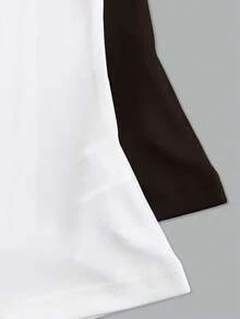 Sweetra Women's Spring/Summer New Solid Color Pleated T-Shirt, Minimalist Versatile, Suitable For Commuting And Daily Wear - Multicolor - View 5