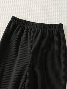 Cozy Pixies 男嬰彩色條紋對比領長袖套頭運動衫與鬆緊腰長褲2件套 - 彩色 - 查看 8