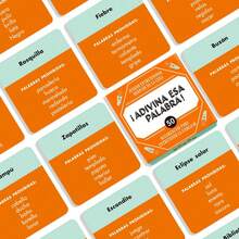 MINKOJA Premium Spanish Edition Word Association Deck - Interactive Tabletop Leisure Activity For Summer Gatherings & 4th Of July Parties - Multicolor - View 6