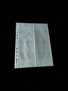 10 PCS A4 Size Korean Photo Card Binder Pages Multi Pocket Design Acid Free PP Material For Kpop Album Refill Scrapbooking Journal Supplies Now - Transparent - View 19