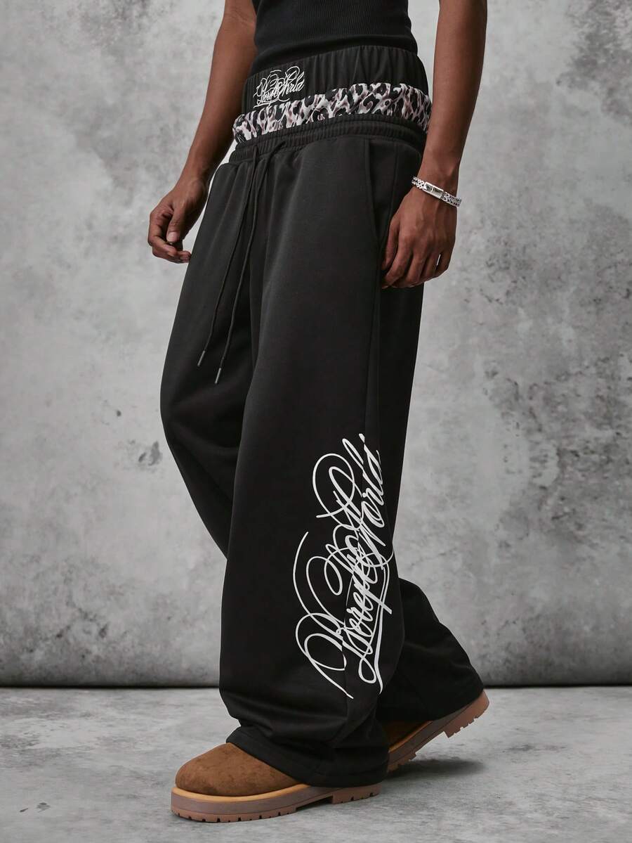 STYNVO Pantalones Joggers para Hombre - Negro - Ver 1