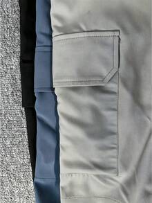Manfinity Dauomo Men's Plus Size Cargo Shorts 3 Pieces - Multicolor - View 6
