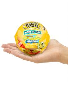 MGA Entertainment 1 قطعة كبسولة غامضة من MGA's Miniverse Make It Mini SponBob SquarePats بأسلوب عشوائي، مشهد برجر Krabby Patty مصغر DIY بأسلوب عشوائي، مجموعة حرفية مصغرة، ديكور قابل للجمع للعرض على المكتب والرف - متعدد الألوان - مشاهدة 9