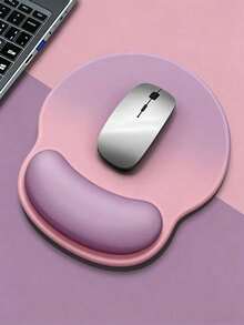 1PC Gradient Color Mouse Pad Wrist Rest Keyboard Wrist Support Mouse Mat Cute Wrist Cushion For Women Girls Office Desk Essential Computer Mouse Pad With Wrist Support - one size fits all - View 12