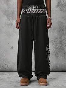 STYNVO Pantalones Joggers para Hombre - Negro - Ver 4