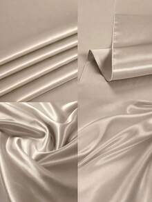1pc Elegant Satin Rectangular Tablecloth – Smooth Polyester Table Cover For Wedding, Anniversary, Party, Holiday Decor - Multicolor - View 7
