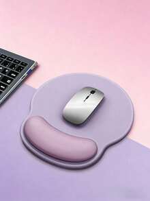 1PC Gradient Color Mouse Pad Wrist Rest Keyboard Wrist Support Mouse Mat Cute Wrist Cushion For Women Girls Office Desk Essential Computer Mouse Pad With Wrist Support - one size fits all - View 11