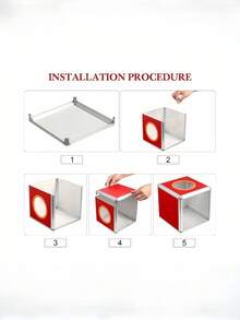 1 hộp bốc thăm xổ số hình vuông màu đỏ, hộp đựng vé và bóng may mắn đa năng, hộp trò chơi rút thăm cho họp thường niên công ty, tiệc cưới, quyên góp từ thiện và trò chơi sự kiện - Nhiều màu - Xem 6