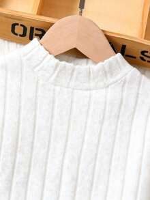 SHEIN 男童可愛趣味卡通塗鴉街頭風 2件套，秋冬款 - 黑與白 - 查看 8