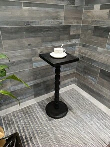 1件大號實木多功能沙發側邊桌 轉角收納架 家用儲物花架 居家裝飾咖啡桌 客廳辦公室臥室適用 耐用穩固 現代家具收納省空間 - 彩色 - 查看 15