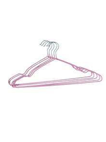 10/20 Piece Set, Non-Slip Metal Hangers, Adult Clothing Track, Nordic Style Hangers - Pink - View 8