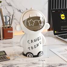 Mini Desktop Trash Can With Flip Cover, Cartoon-Shaped Storage Bucket, Living Room Clutter Bucket, Vehicle-Mounted Household Use, Restaurant Hygiene Cleaning Bucket. - multicolor - View 7