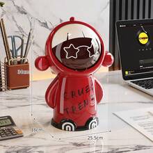 Mini Desktop Trash Can With Flip Cover, Cartoon-Shaped Storage Bucket, Living Room Clutter Bucket, Vehicle-Mounted Household Use, Restaurant Hygiene Cleaning Bucket. - multicolor - View 5