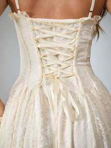 Sweetness Sweet All-Lace White Women's Mid-Length Dress - White - View 10