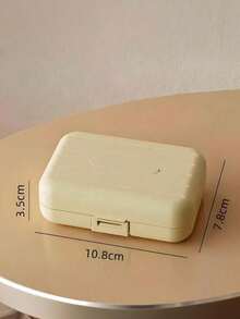 Portable Travel Mini Pill Box, Small Pill Box Weekly Pill Organizer For Travel, 7-Day Pill Box Organizer, 7 Compartment Pill Box, Waterproof And Moisture Resistant Pill Organizer, Travel Pill Box Dispenser, Fish Oil, Supplement Medication Organizer - Multicolor 2 - View 10