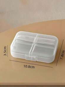 Portable Travel Mini Pill Box, Small Pill Box Weekly Pill Organizer For Travel, 7-Day Pill Box Organizer, 7 Compartment Pill Box, Waterproof And Moisture Resistant Pill Organizer, Travel Pill Box Dispenser, Fish Oil, Supplement Medication Organizer - Multicolor 2 - View 8