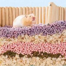 1000g Colorful Paper Pellets For Hamster Bedding, Absorbent And Odor-Absorbing, Moisture-Proof And Warm For Winter Use - View 7