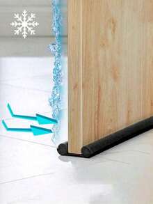 1pc, Door Gap Door Sealing Strip, Foam Tape Sound Insulation, Waterproof, Insect Repellent, Dustproof, Windproof Door Gap Insulation Strip Christmas For Holiday Gift Giving,Stickers,Wall Decal, Vinyl Decal For Home Decorations - multicolor - View 3