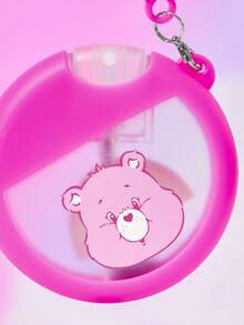 SHEIN X Care Bears 25ml/0.87oz 可愛熊便攜噴霧瓶，可補充酒精洗手液瓶，配備矽膠保護套，附掛繩，柔軟矽膠材質，迷你卡片噴霧瓶，化妝品旅行分裝瓶，按壓式噴嘴 - 彩色 - 查看 15