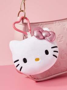 HELLO KITTY AND FRIENDS | SHEIN 1個可愛卡通貓咪吊飾，優雅時尚，可掛在包包與鑰匙上 - 粉色 - 查看 1
