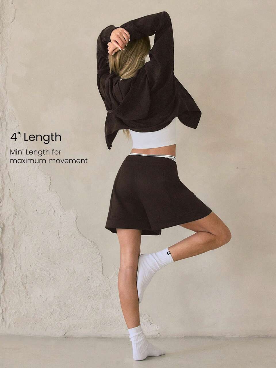 4.0'' SoftCalm Modal Easy Does It Soft Silky-Smooth Breathable Relaxed Fit Adjustable Drawstring Waist High Waist Side Pockets Shorts Casual