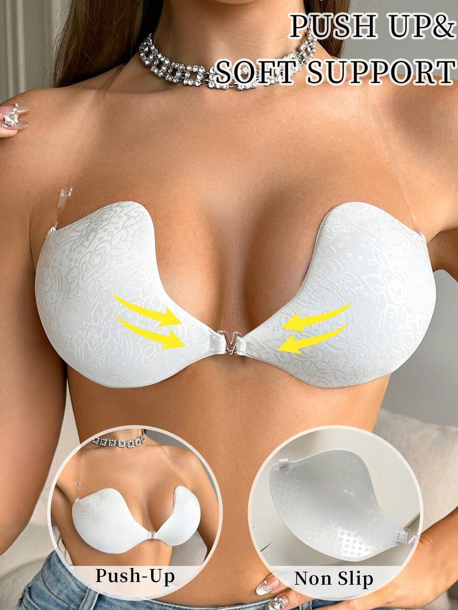 SHEIN 女性內衣配件（乳貼） - 白色 - 查看 1