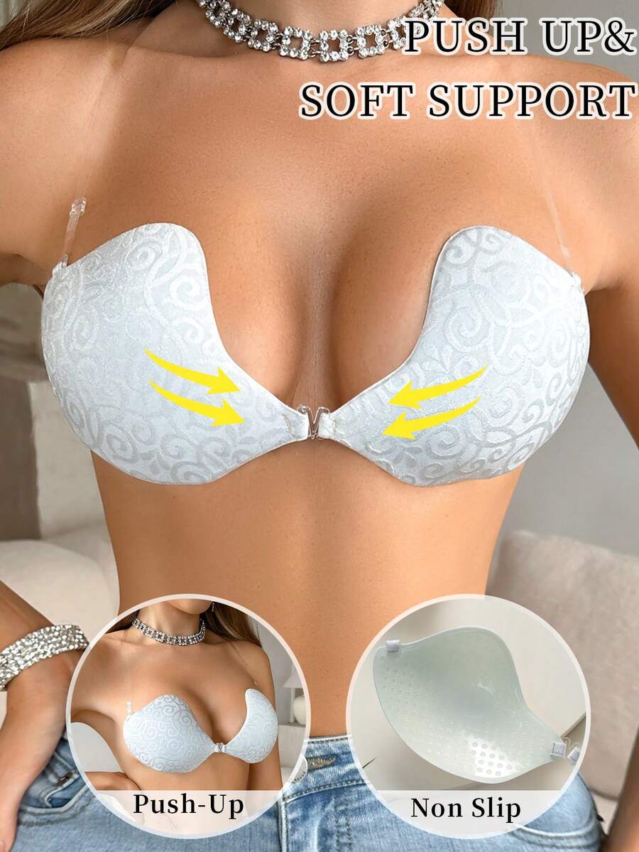 SHEIN 女性內衣配件(乳貼) - 淺藍色 - 查看 1