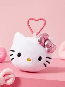 HELLO KITTY AND FRIENDS | SHEIN 1個可愛卡通貓咪吊飾，優雅時尚，可掛在包包與鑰匙上 - 粉色 - 查看 5