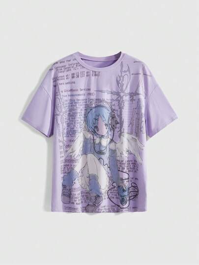 ROMWE EDITION Cute Kawaii Anime Vaporwave Style Women's T-Shirt