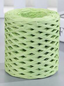 1Roll 120g /200m Natural Raffia Straw Yarn Raffia Paper Knitting Material Cushion Baskets Hat HandBag Colrful DIY Crochet Supplies - multicolor - View 40