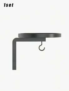 1/2 Double-Layer Metal Plant Rack, Simple European Wall Hanging Style Flower Pot Rack, Suitable For Indoor And Outdoor Use, Outdoor Decoration, Flower Pot Storage Rack, Flower Pot Storage Rack - Wall-mounted - View 8