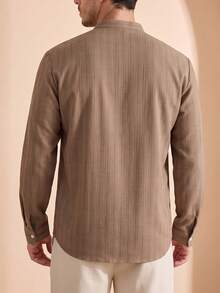 Core Aspect Camisa casual versátil para hombre para ir al trabajo - Multicolor - Ver 2