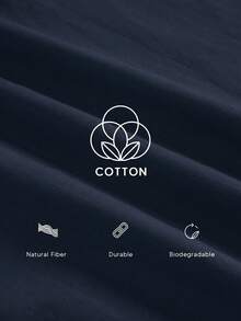 Aalyst Women's Summer New Cotton Linen Casual Minimalist Slouchy Versatile Holiday Premium Striped Craftsmanship Premium Shell Button V-Neck Premium Drop Shoulder Long Sleeve Blouse - Navy Blue - View 7