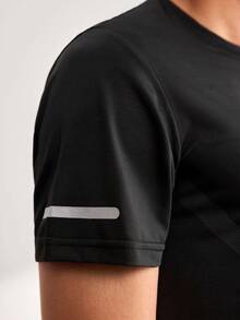 Driftmere Men's Summer Casual Outdoor Sports Running Workout Quick-Dry Top And Shorts Set Black - Black - View 5