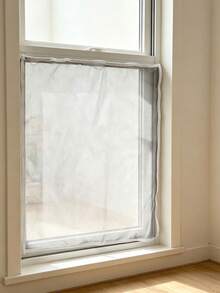 Mosquito-Proof Screens, Mosquito Window Nets, Grey Fibreglass Mesh To Keep Mosquitoes And Insects Out - Gray Mesh With White Edges - View 7