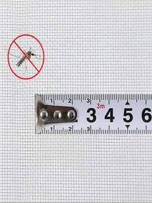 Fiberglass Window Screen Mesh, DIY Window Screen Replacement, Durable & Tear-Resistant, Mosquito & Fly Proof Door & Window Screen - Grey - View 5