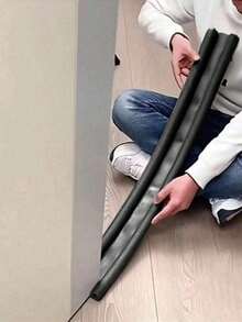 1pc, Door Gap Door Sealing Strip, Foam Tape Sound Insulation, Waterproof, Insect Repellent, Dustproof, Windproof Door Gap Insulation Strip Christmas For Holiday Gift Giving,Stickers,Wall Decal, Vinyl Decal For Home Decorations - multicolor - View 8